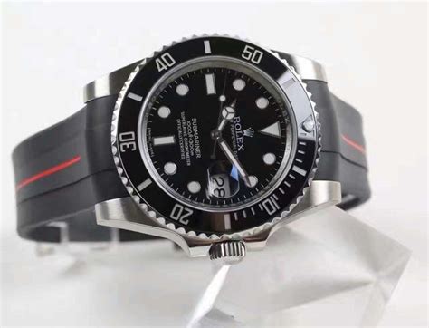 correa caucho rolex submariner